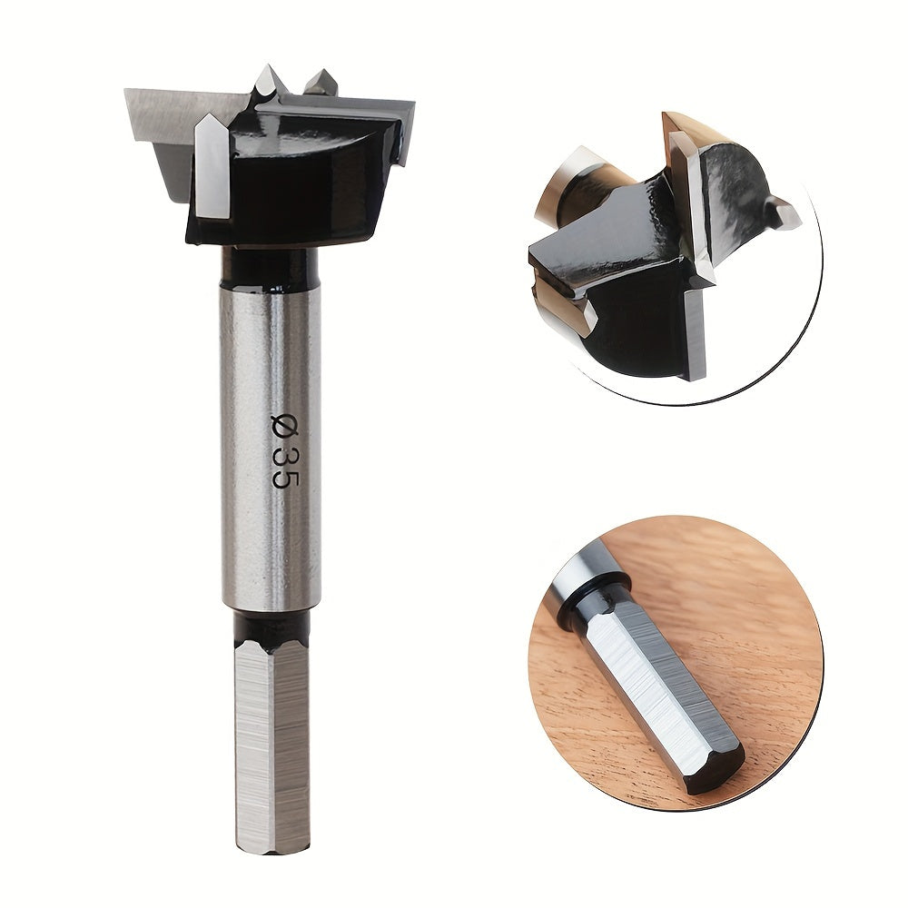 Adjustable Aluminum Cabinet Door Boring Jig for 35mm Hinge Hole Drilling Woodworking Tool