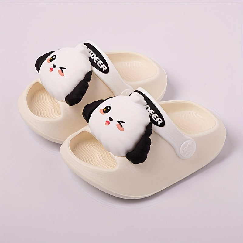 Kids' Cartoon Water Shoes for Boys and Girls Ages 3-6 Non-Slip EVA Beach Sandals