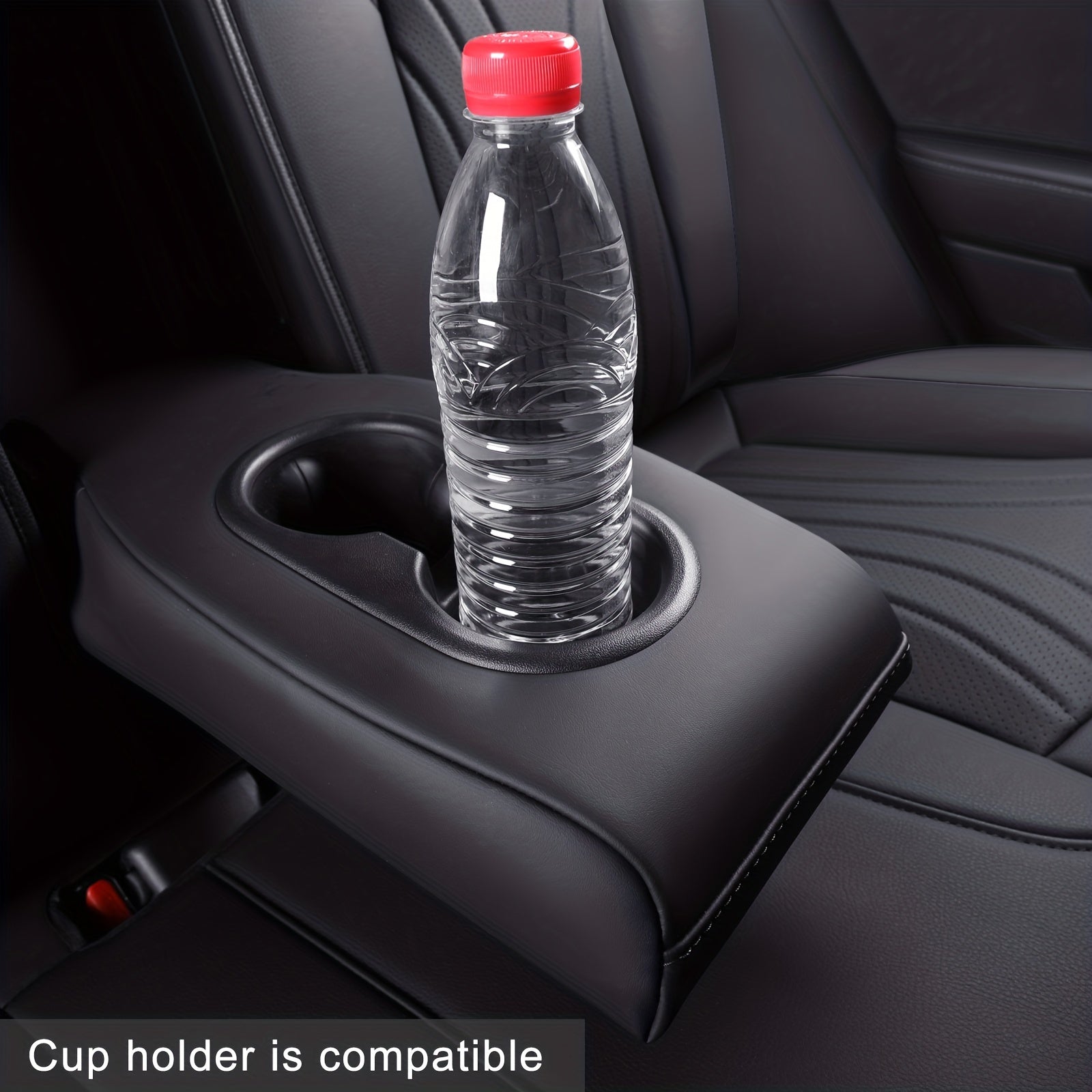 Custom Fit Faux Leather Seat Covers for Tesla Model 3 2017-2023 Synthetic Sponge