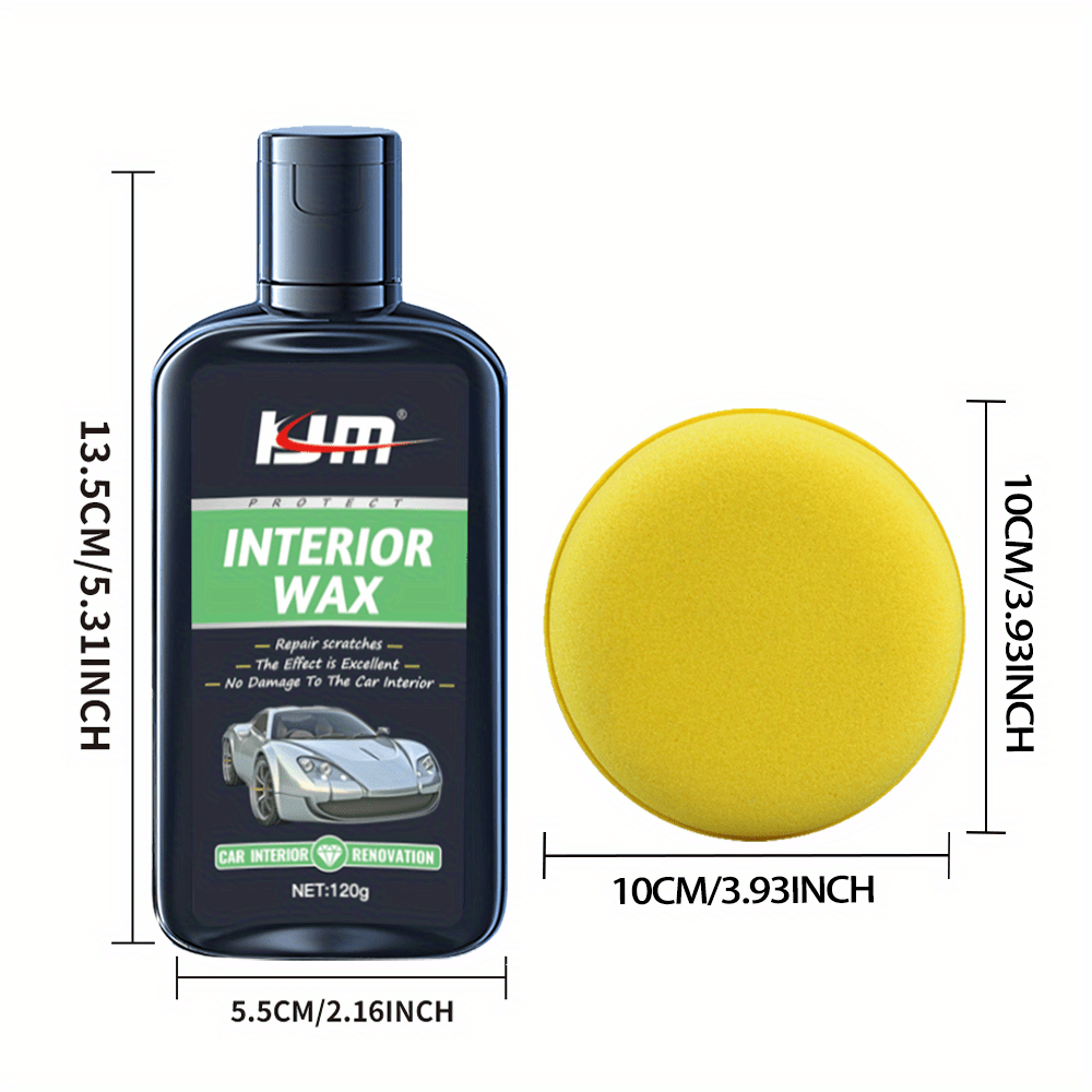 Car Trunk Scratch Repair Wax Plastic Renovation Kit for Interior Dashboard Doors