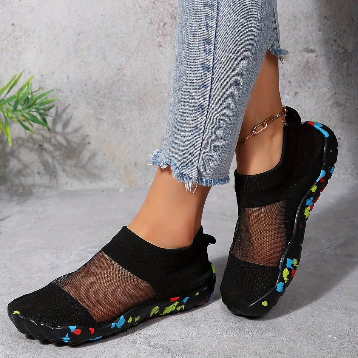 Women's Casual Sports Shoes Indoor Water Shoes Fishing Jogging Quick-Dry