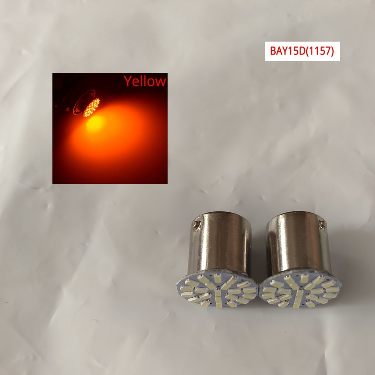 2 Pack 12V 24V LED Turn Signal Bulbs Automotive Brake Parking Reverse Lights