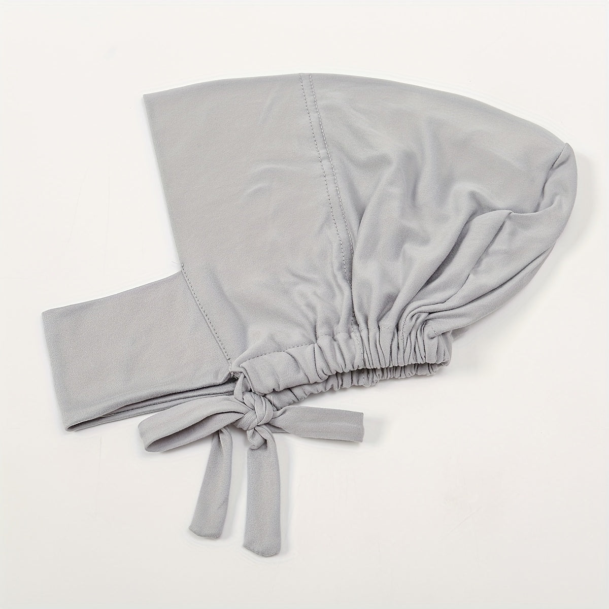 Women's Adjustable Instant Hijab Scarf Solid Color Polyester with Undercap for Eid and Casual Wear