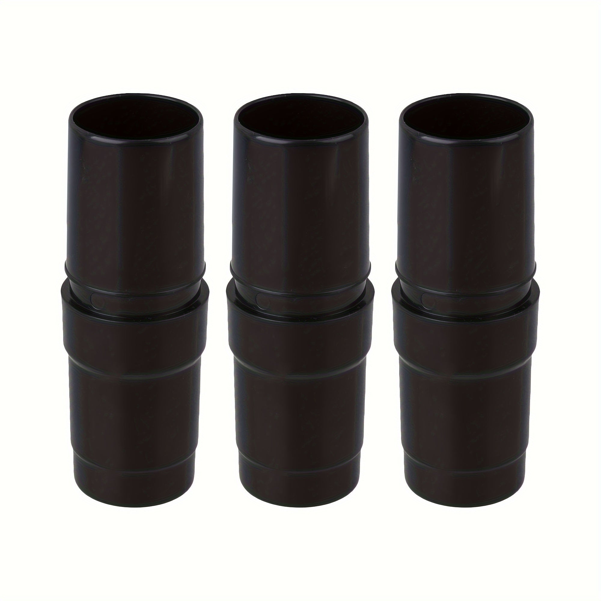 Black Vacuum Cleaner Adapter 2-3 Pieces Compatible with Most Models