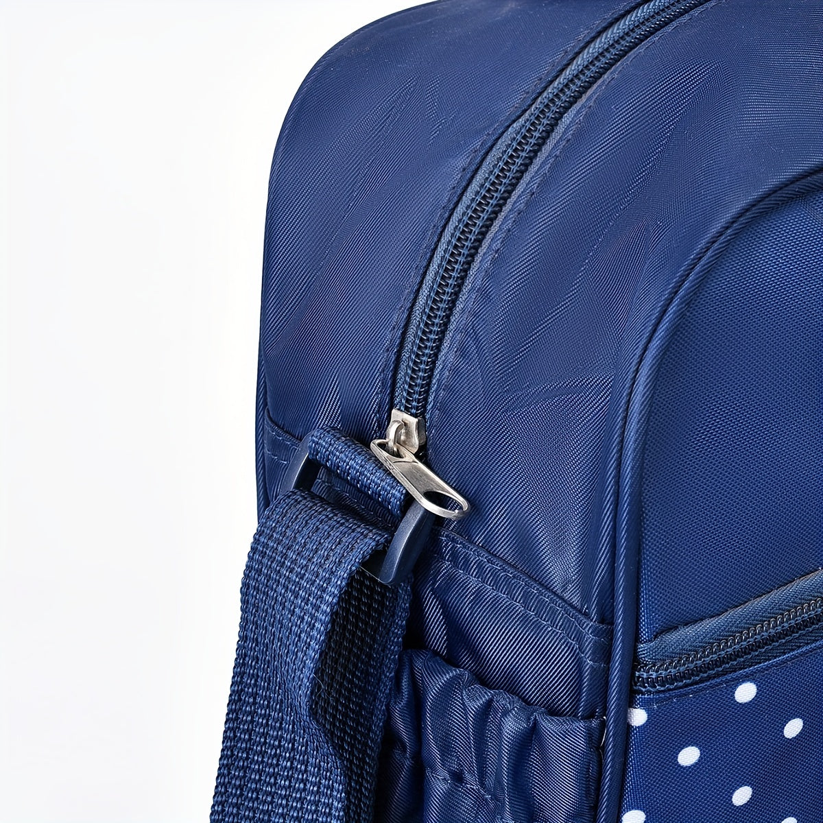 Five-Piece Bear-Printed Diaper Bag Set Large Capacity Multifunctional Mommy Bag