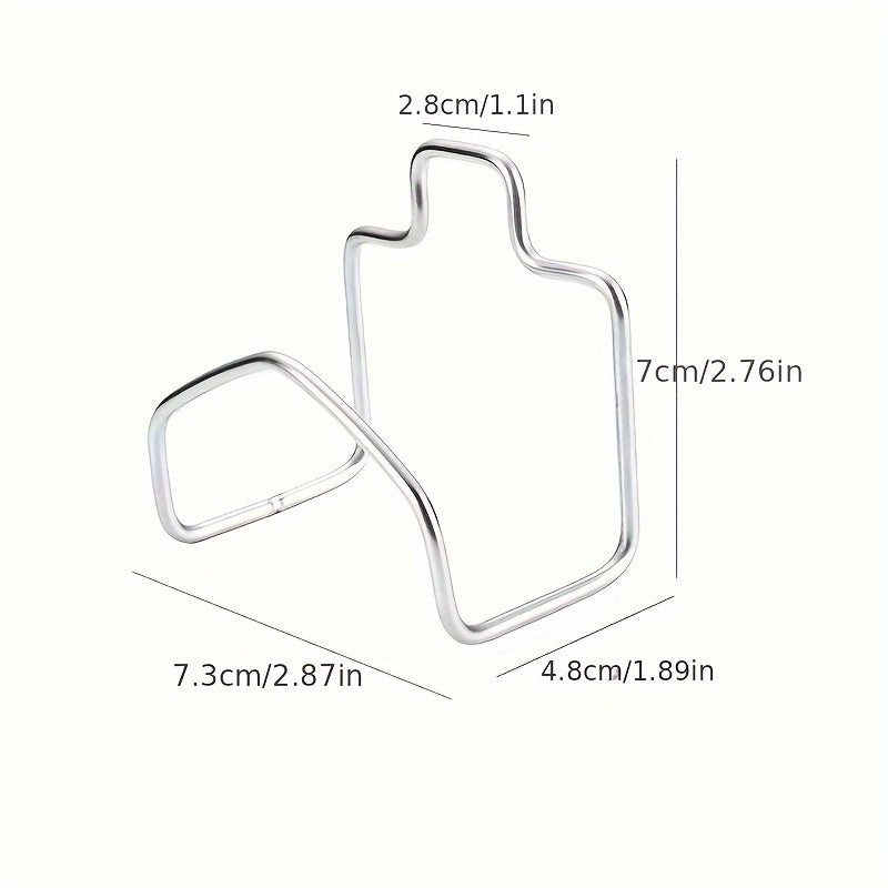 Noxish po'latdan yasalgan gubka ushlagich - Teshik ochmasdan, gubkalar va tozalash padlari uchun joyni tejovchi oshxona tashkilotchisi