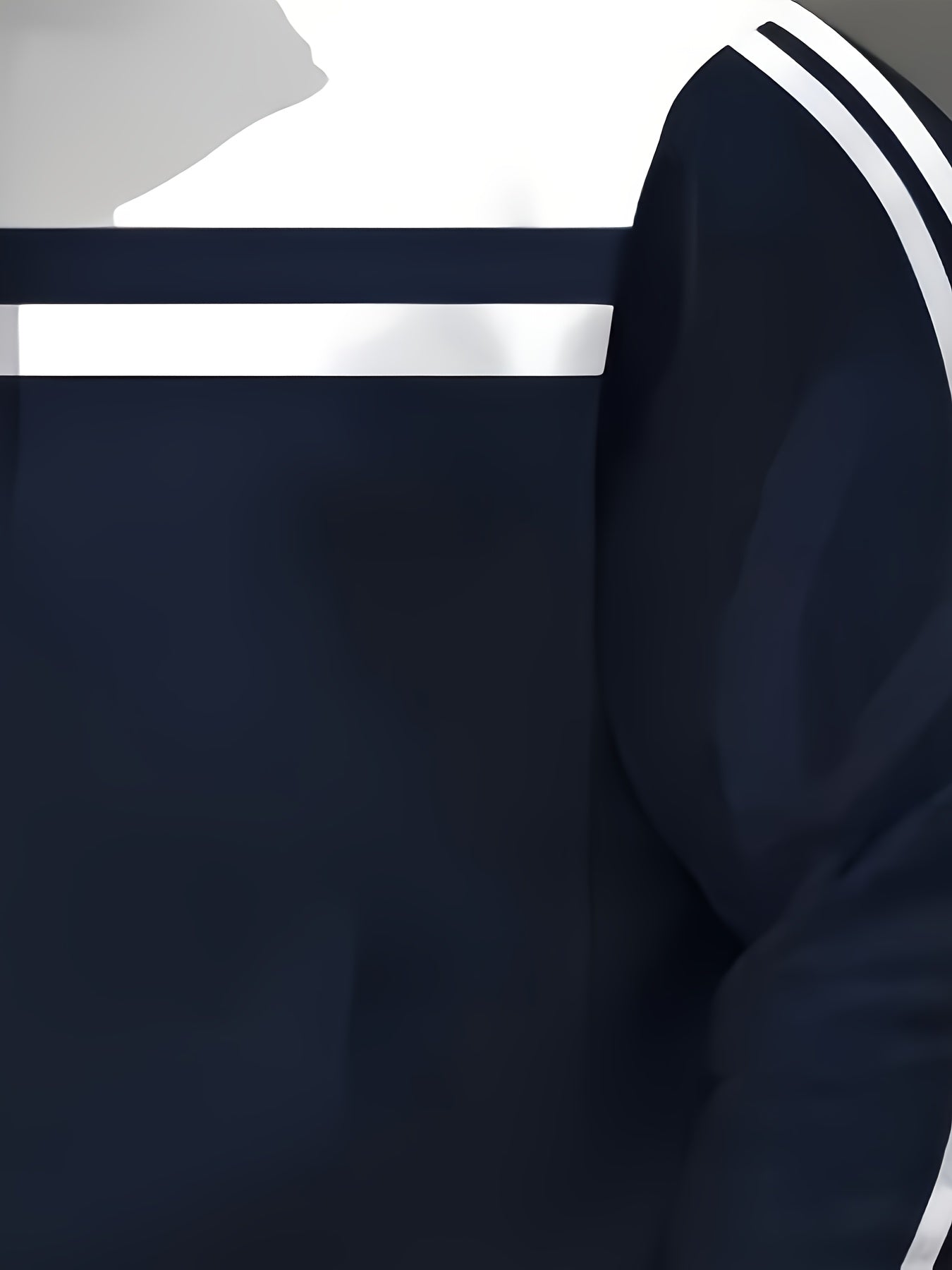 Men's Harajuku Style Casual Hooded Sweatshirt Two-Tone Color Block Polyester Loose Fit Spring Fall Jogging