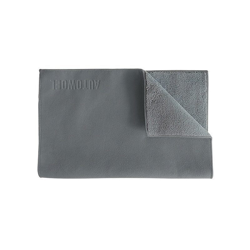 Toalla de limpieza para coche de microfibra de terciopelo, no se decolora, súper absorbente, de forma oblonga