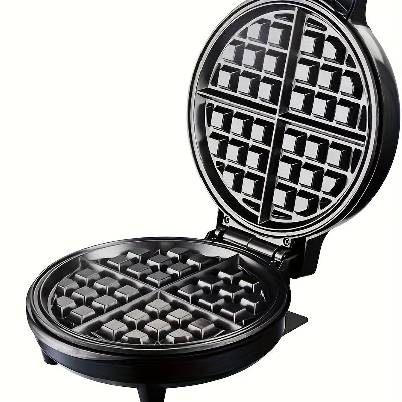 Large Capacity European Waffle Maker for Four Waffles Non-Stick Easy to Clean