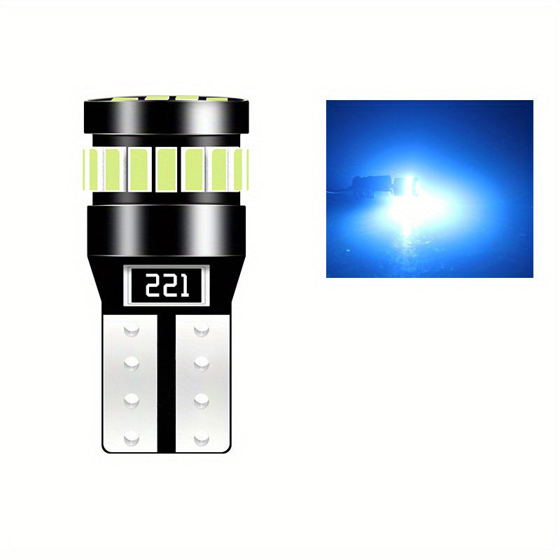 2 Pack T10 LED Canbus Interior Parking License Plate Dome Light 12V Bright