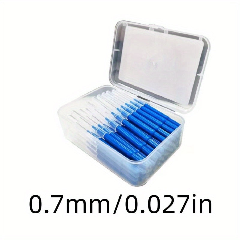 60 dona tish bo'shlig'ini tozalash cho'tkalari kattalar uchun plastik og'iz parvarishi