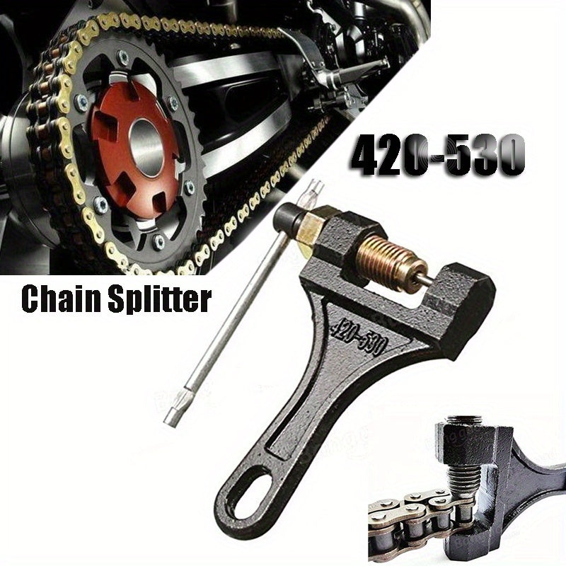 Bike Chain Splitter Tool for 420 428 520 525 528 530 Chains