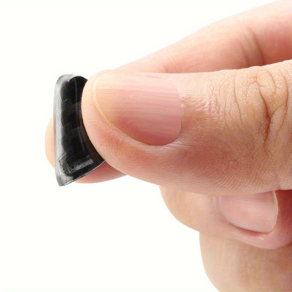 6pcs Black 20mm Car Door Lock Keyhole Cover Stickers Accessories