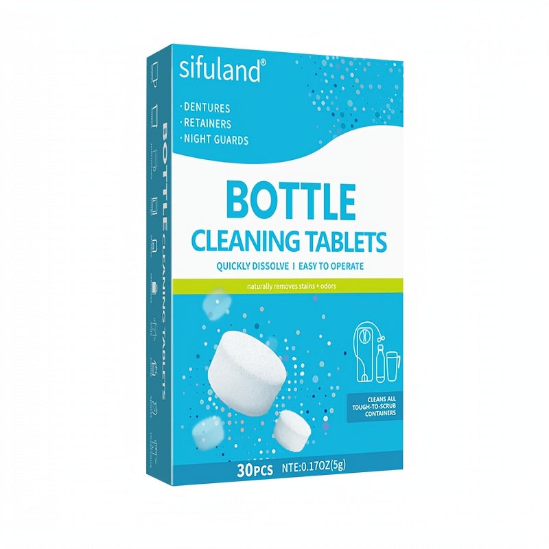 Pack of 30 Effervescent Cleaning Tablets for Kettles and Coffee Machines