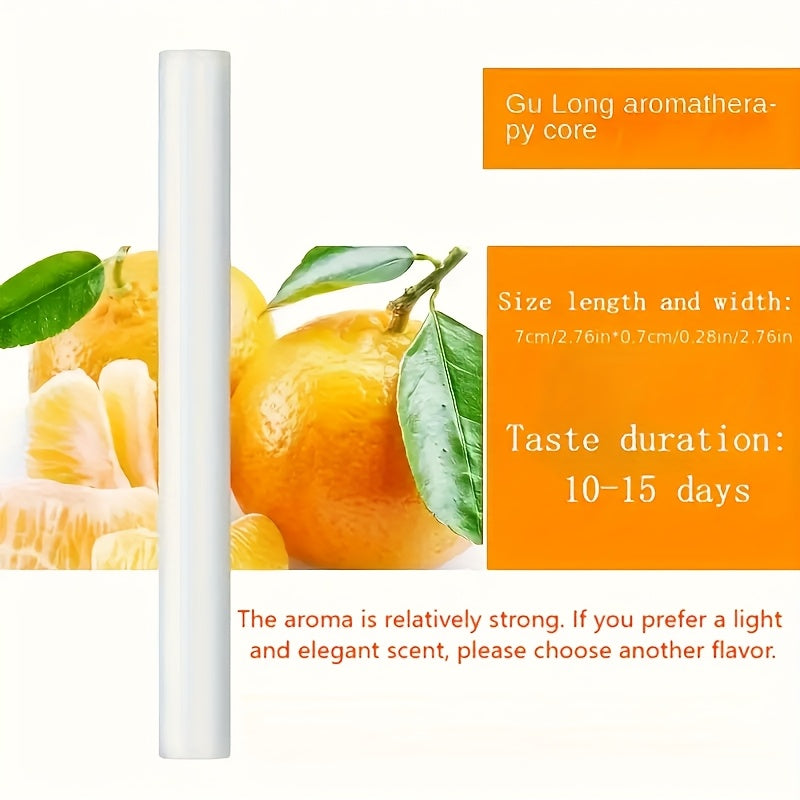 10 dona Avtomobil havo tozalash uchun to'ldirishlar, qattiq aromatizatsiya qiluvchi tayoqlar, ventilyatsiya tizimi ichki hidi