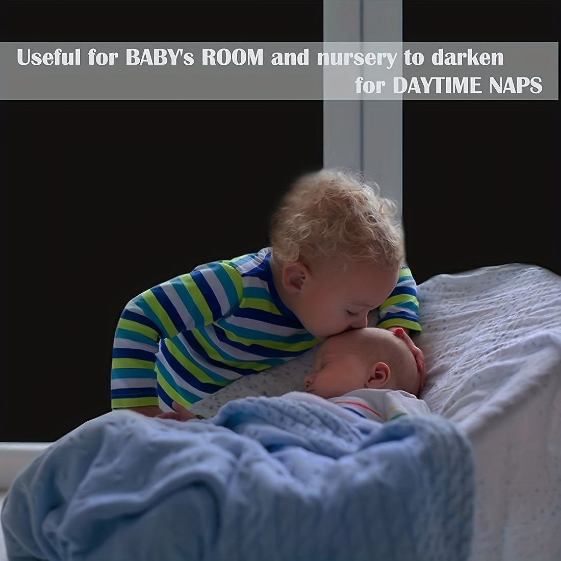 Black Frosted Privacy Window Film for Insulation Sun Protection Opaque Decor