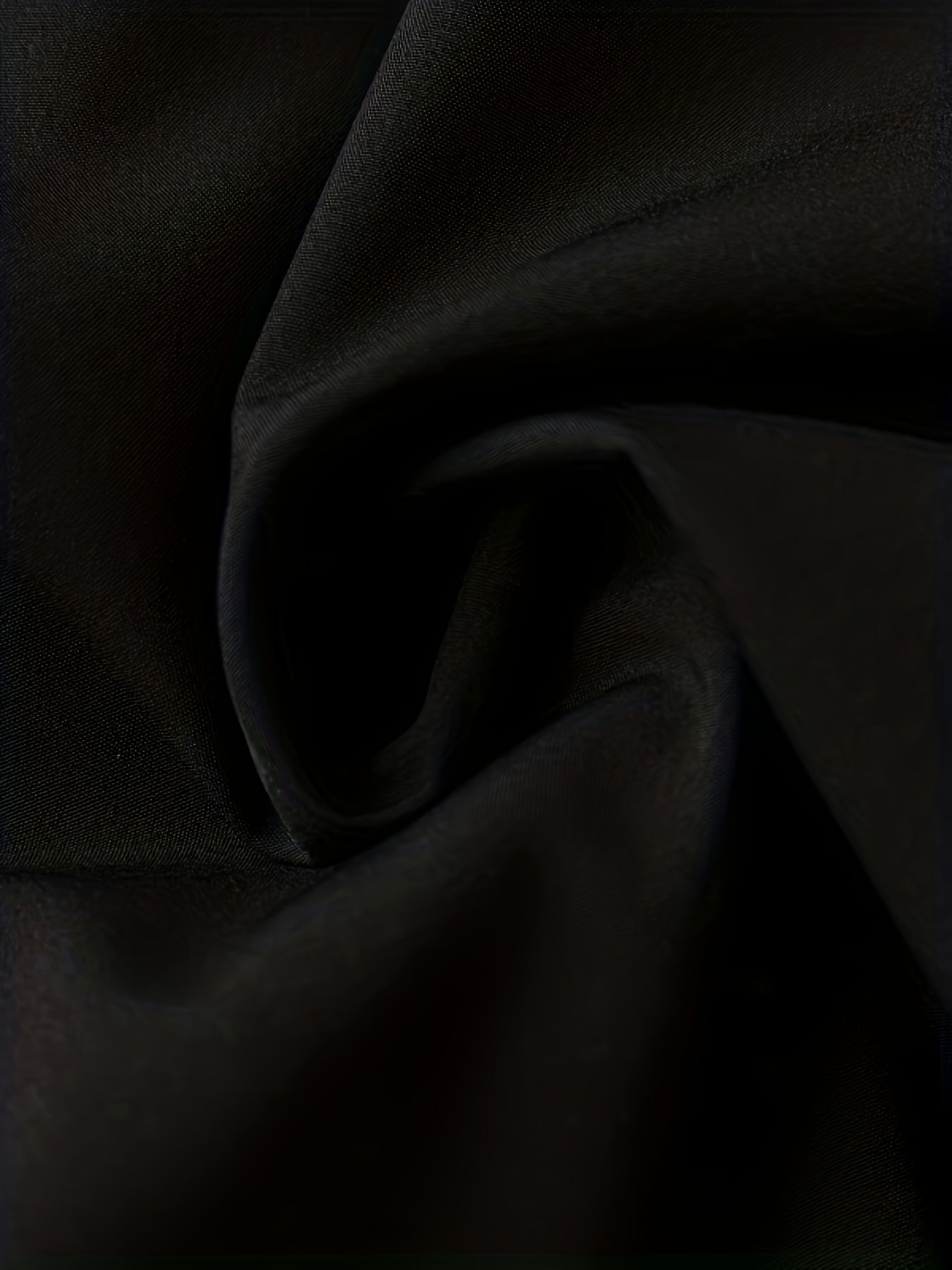 Plus Size Black Button-Up Shirt for Women Polyester Casual Spring Fall