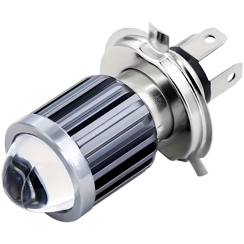 Motorcycle LED Bulb H4 H6 BA20D P15D 6000LM White Yellow Hi Lo Beam