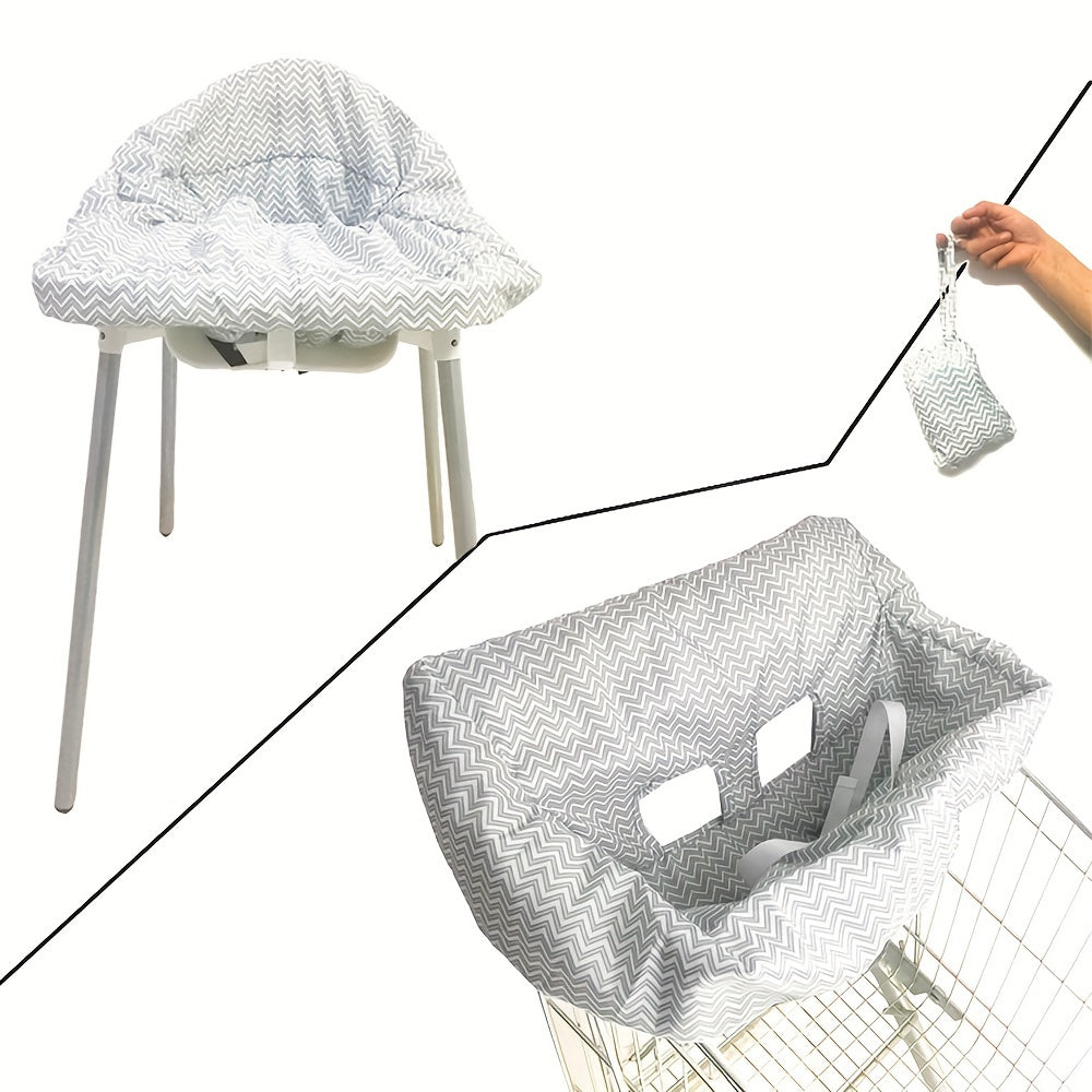 Sizning savdo aravchangiz yoki baland stul uchun qulay va yumshoq yostiq, xavfsizlik kamariga va mashinada yuviladigan matoga ega. Kulrang, oq, pushti va ko'k ranglarda mavjud.