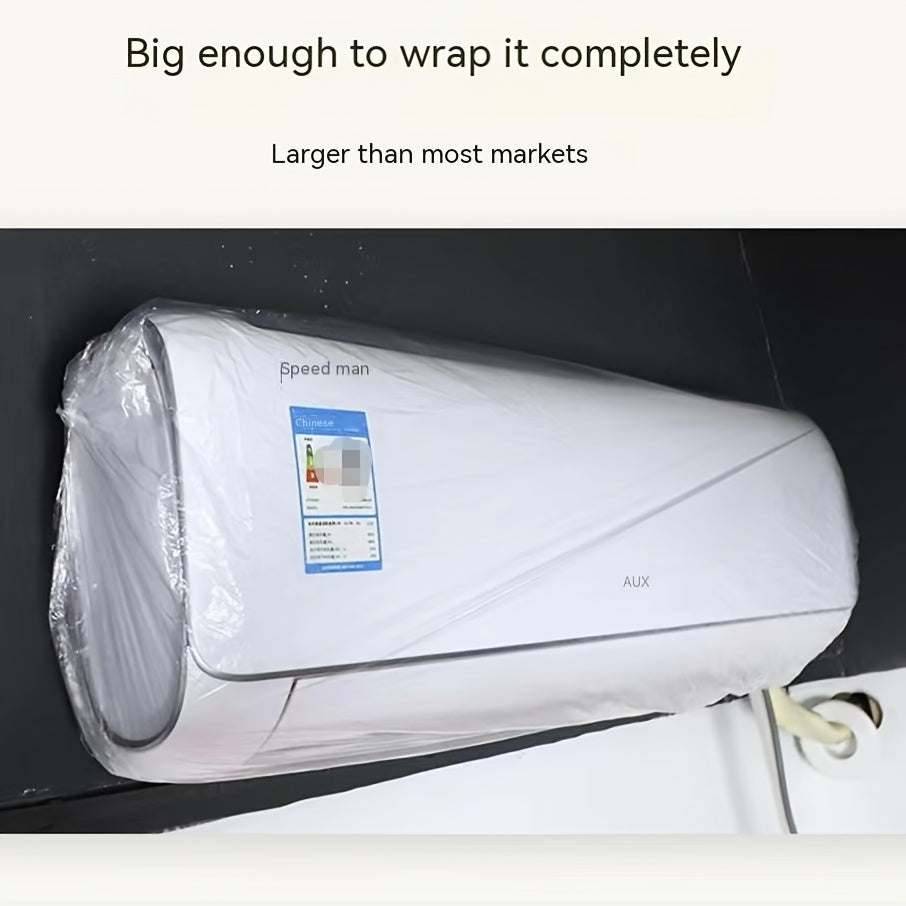 10 штук прозрачных одноразовых защитных чехлов для кондиционеров, вентиляторов и мелкой техники