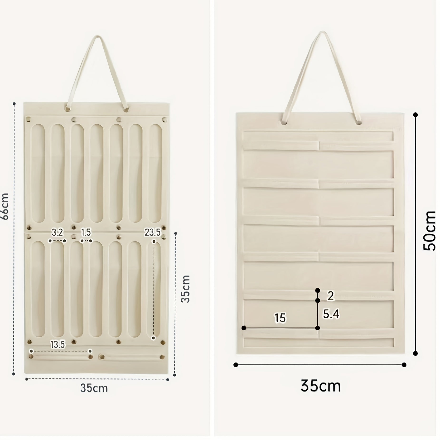 Devorga o'rnatiladigan soch aksessuarlari saqlash racki, soch kliplari, boshbandlar va galstuklar uchun mo'ljallangan felt tashkilotchisi