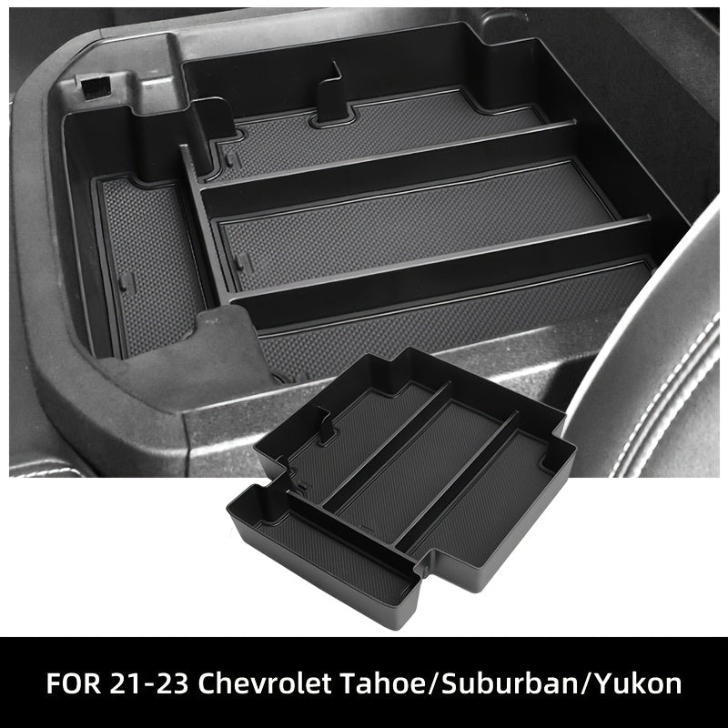 Center Console Storage Tray for SUV Armrest Organizer Internal Accessories