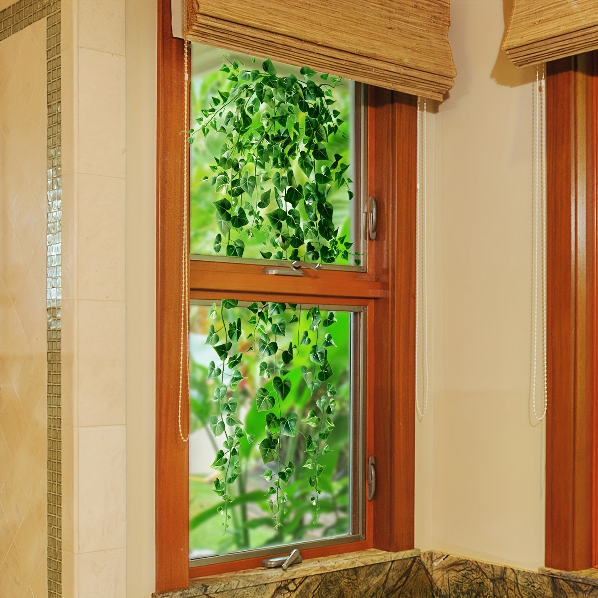 Polyvinyl Chloride Static Cling Window Film 30x60cm Reusable Decorative