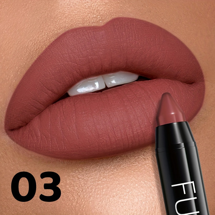 Women Hydrating Lipstick Creamy Texture Waterproof Shades Pink Red Purple