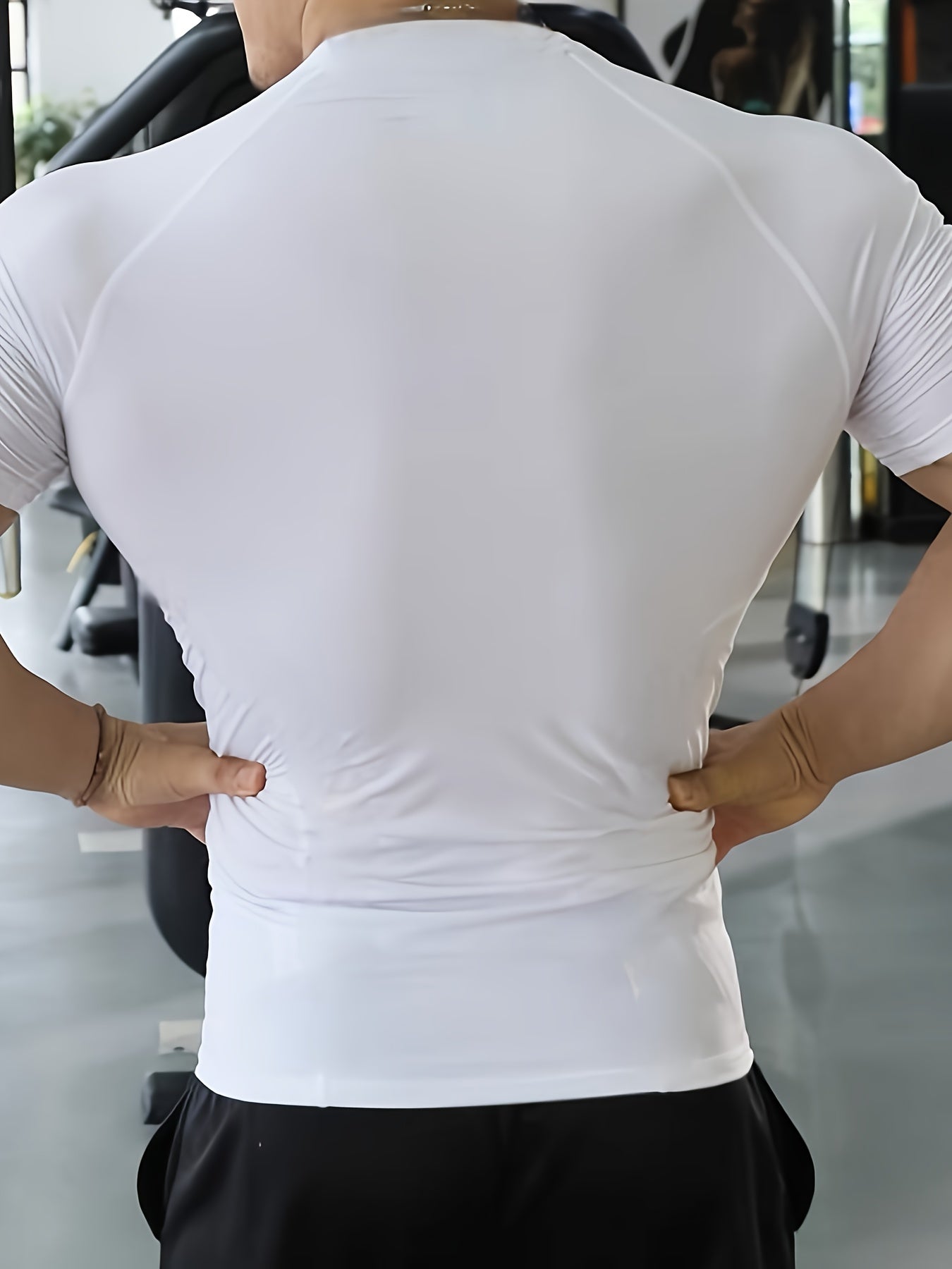 Men's Summer Bodybuilding Underwear Shorts for Body Shaping Polyester Elastane Slim Fit