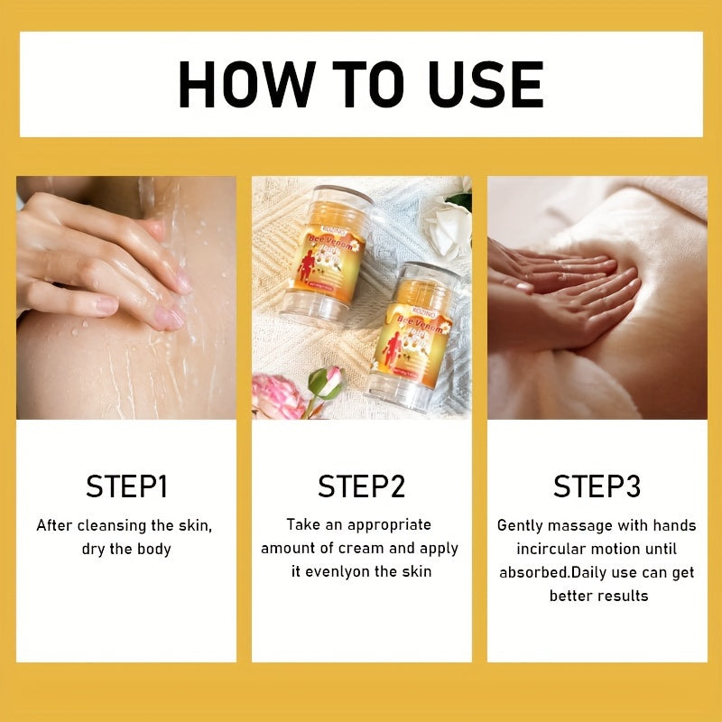 40 г крема для суставов ROZINO с пчелиным ядом с гипоаллергенной формулой, содержащей мед, ромашку, алоэ вера, куркуму и витамин C. Подходит для взрослых обоих полов для ухода за суставами, быстрое впитывание.