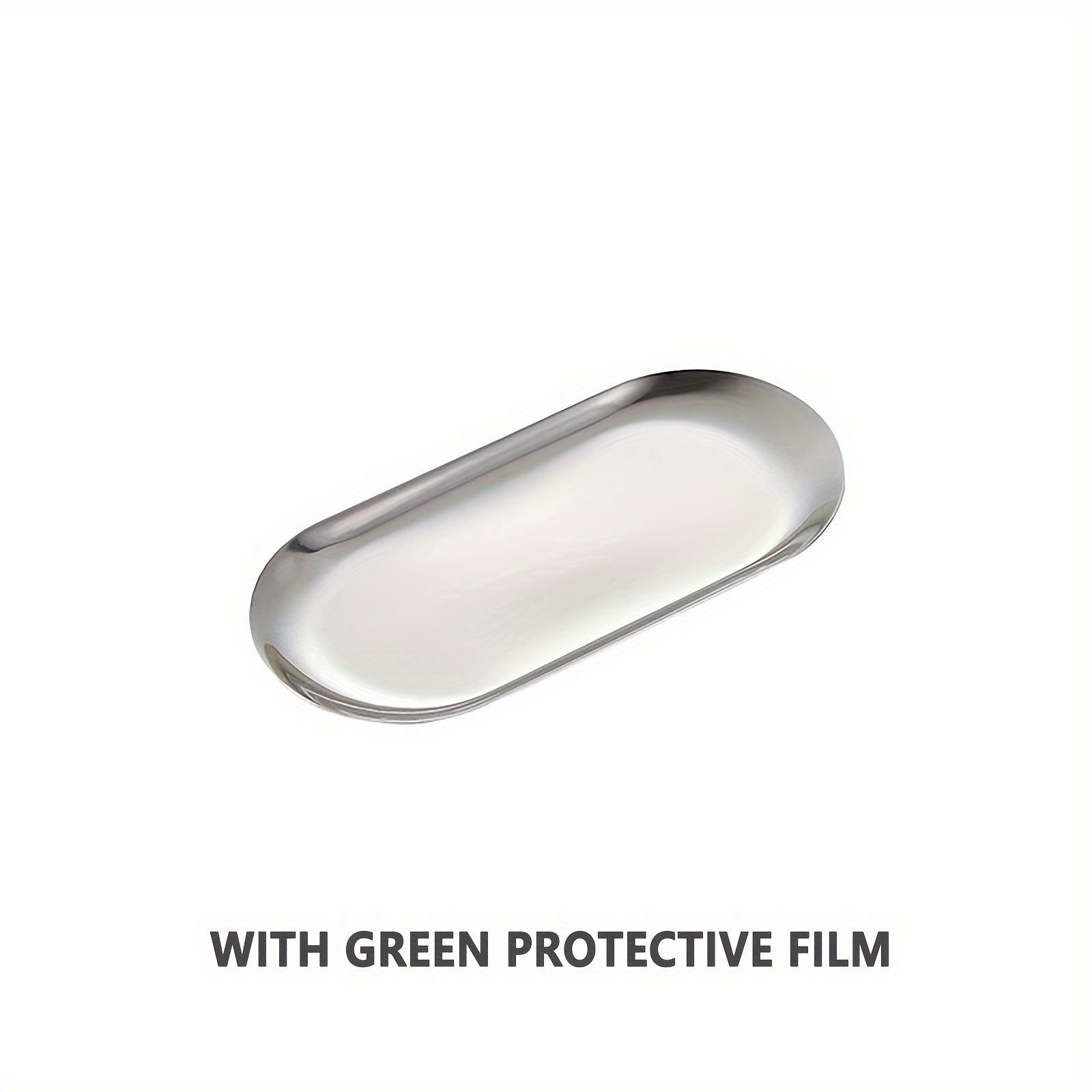 Stainless Steel Bathroom Tray for Jewelry Cosmetics and Small Items Organizer