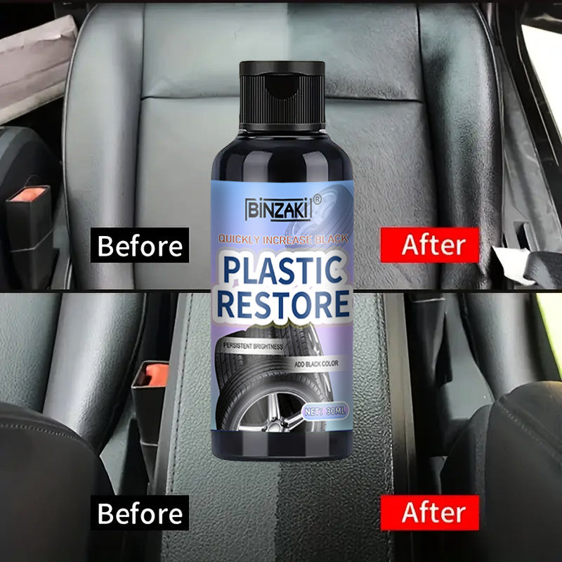Car Interior Plastic Restorer ABS Resin Based Lasts 2-3 Years