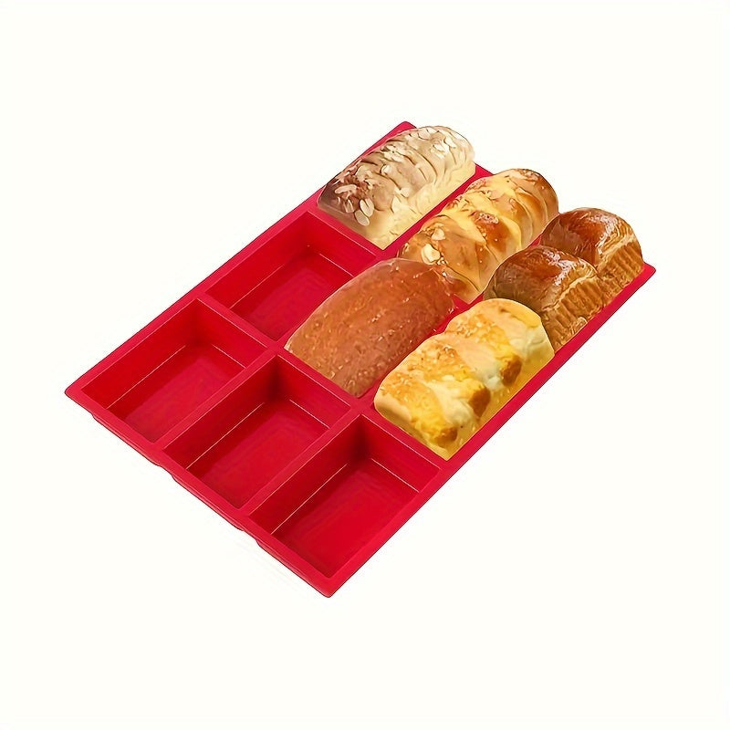 Mini Loaf Pan 30.99cm x 21.08cm Silicone Baking Mold for Cakes Bread Meatloaf