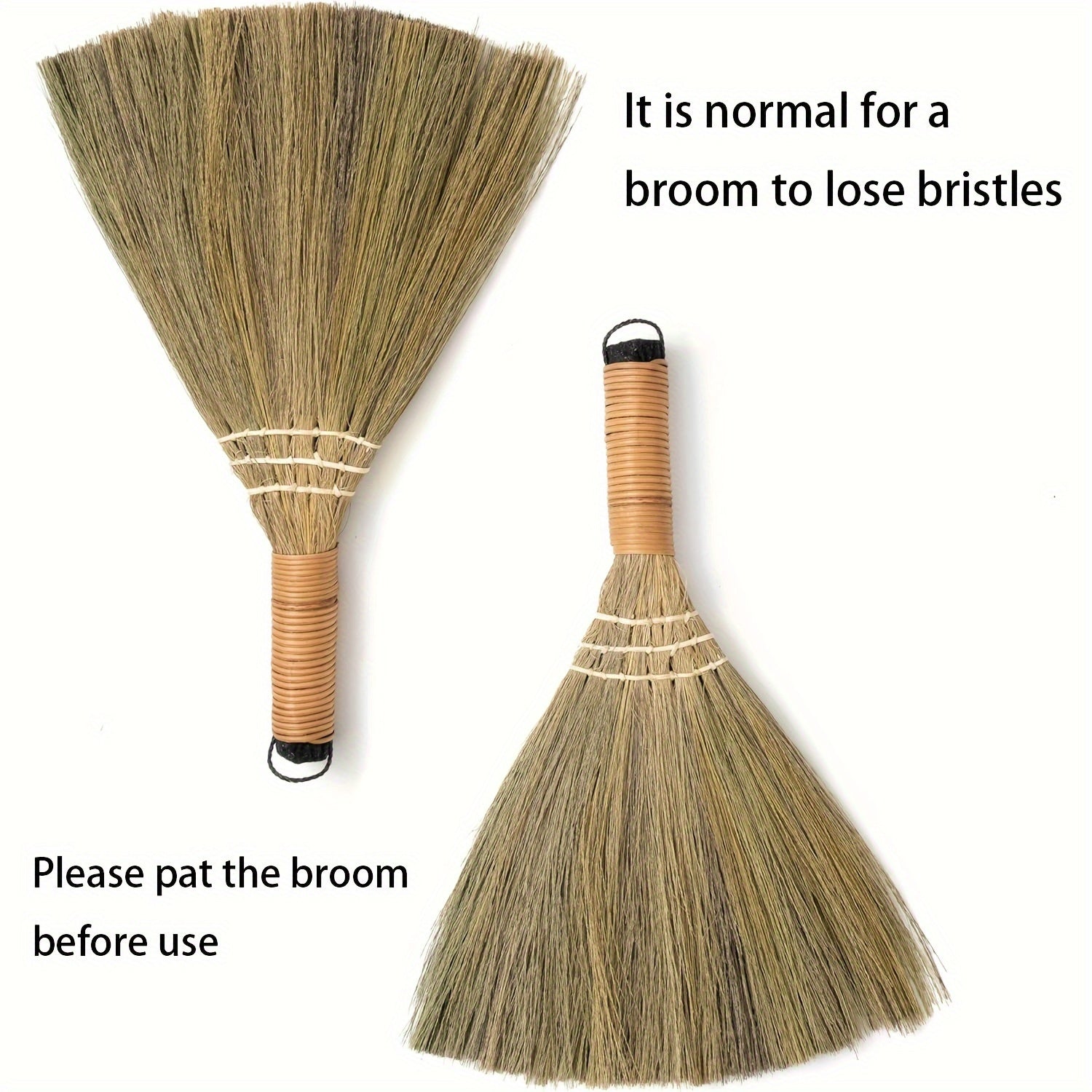 Vietnamese Soft Broom with Plastic Handle for Indoor Outdoor Sweeping