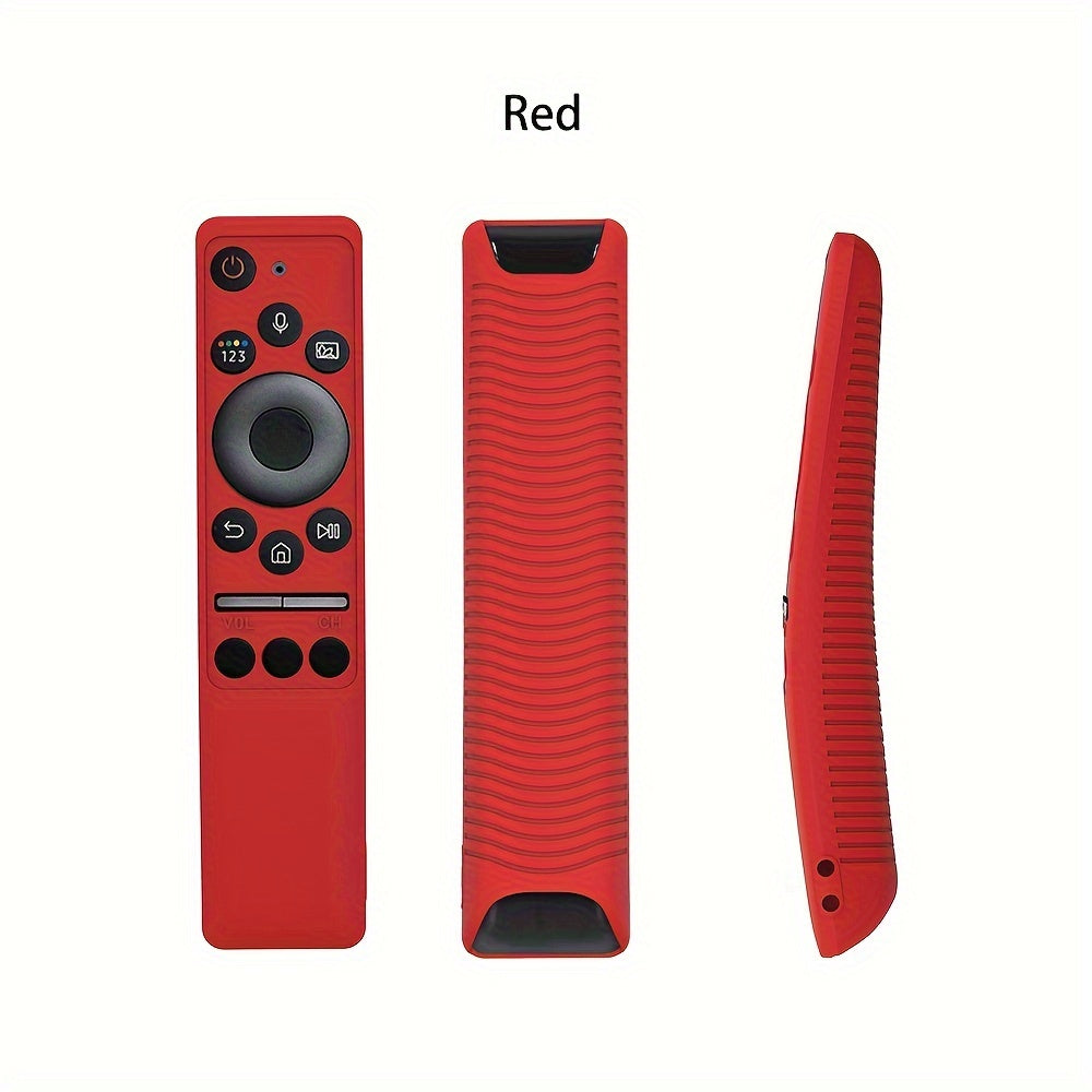Silicone Remote Control Case with Lanyard Drop-Proof for Samsung BN59-01312A/01312B
