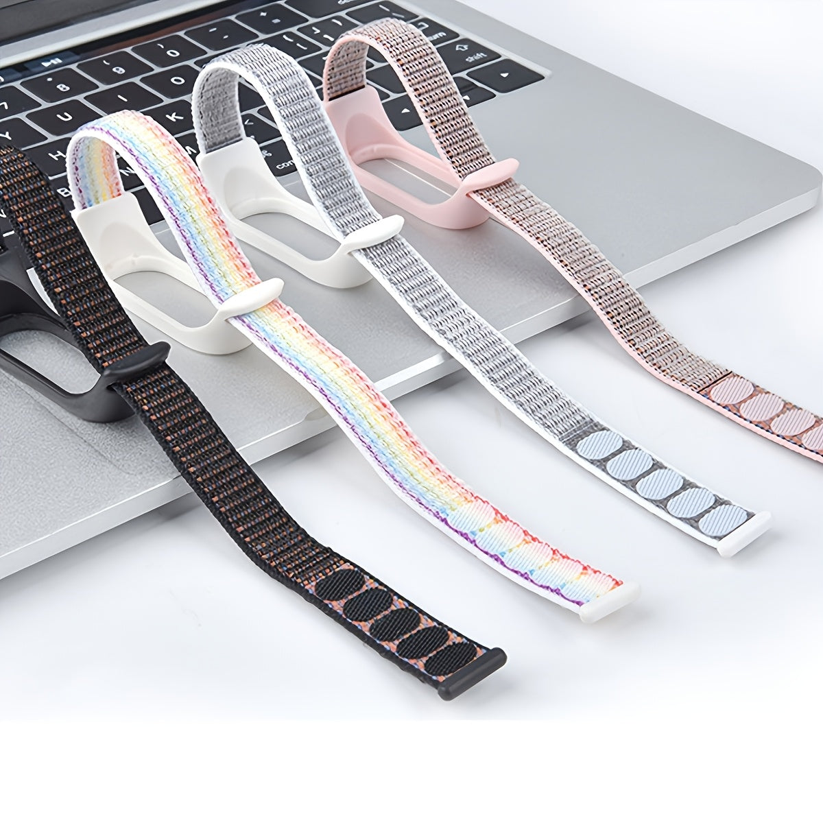Nylon Loop Strap for Smartwatch Compatible with Xiaomi Mi Band 7 and 56NFC