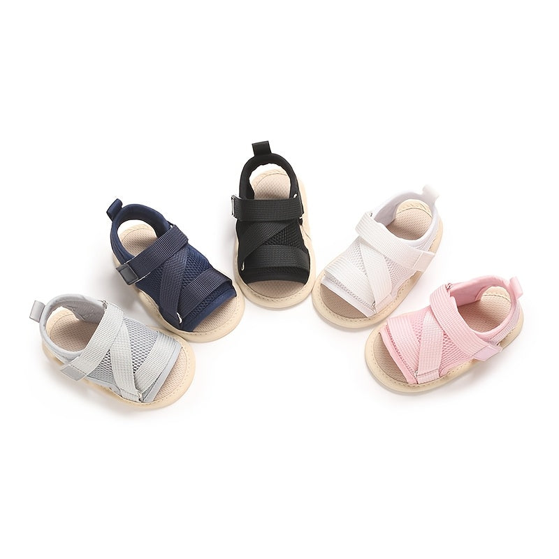 Baby Boys and Girls Soft Sole Non-Slip Walking Shoes Open Toe Casual Lightweight