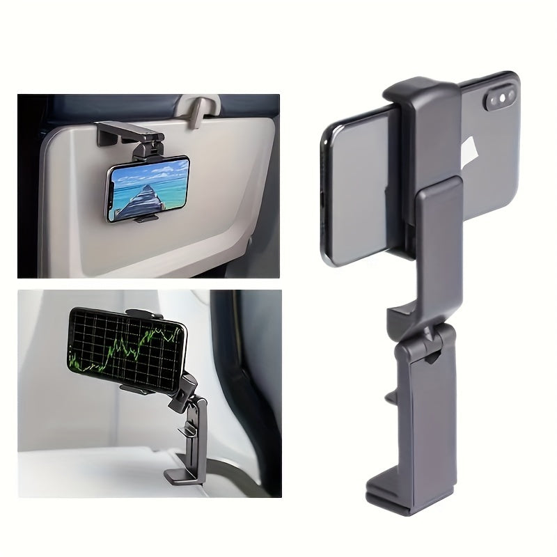 Portable Phone Holder for Travel and Desktop Folding Rotatable Stand for Flights Trains