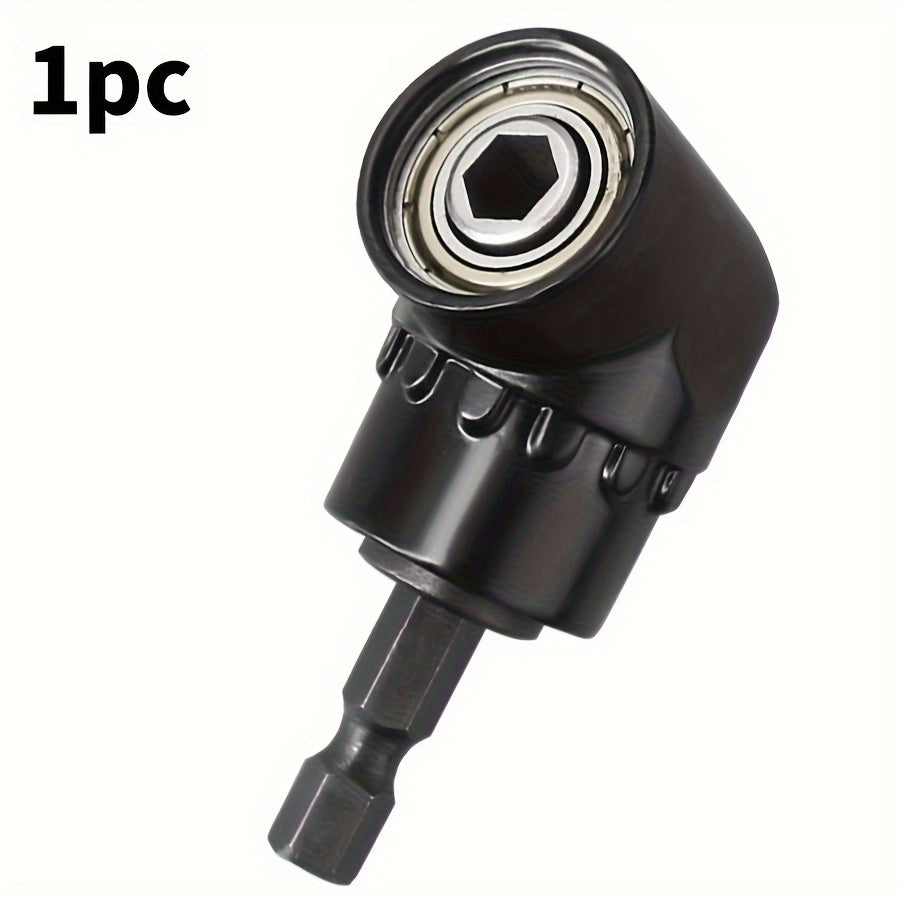 Punta de destornillador hexagonal eléctrico de acero aleado negro, corta, para coche, afilado a 105°