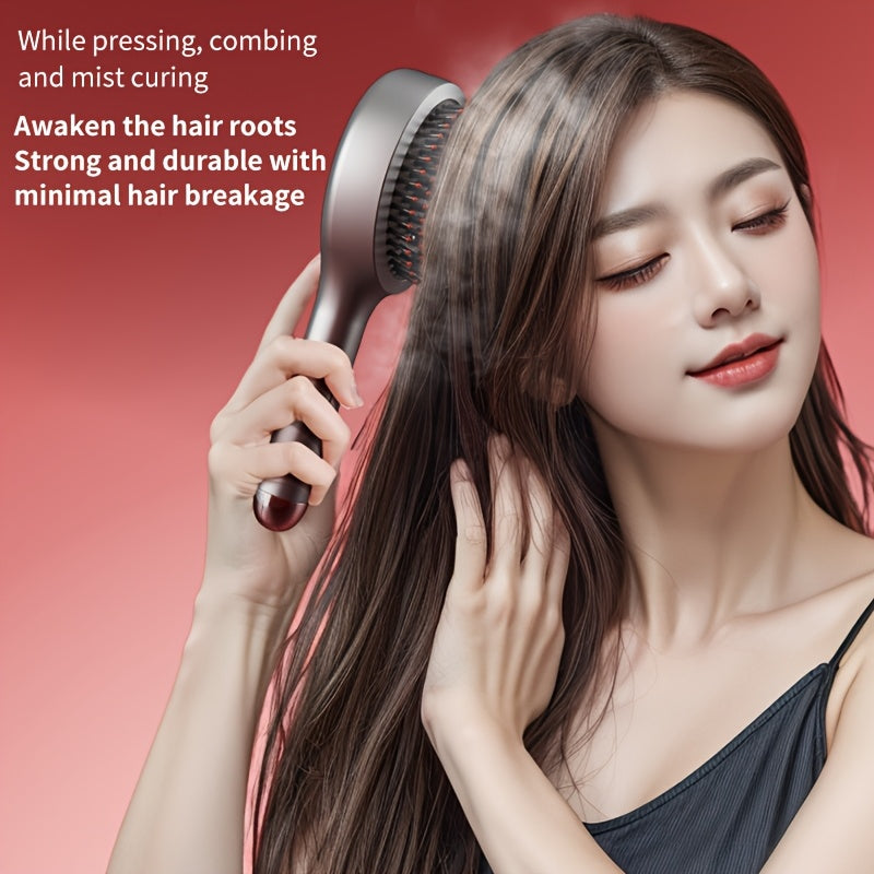 Yuqori chastotali tebranish va qizil yorug'lik bilan elektr bosh massaj tarozi, dam olish, qon aylanishini yaxshilash va sog'lom soch o'sishi uchun. USB orqali zaryadlanadigan va mustahkam.