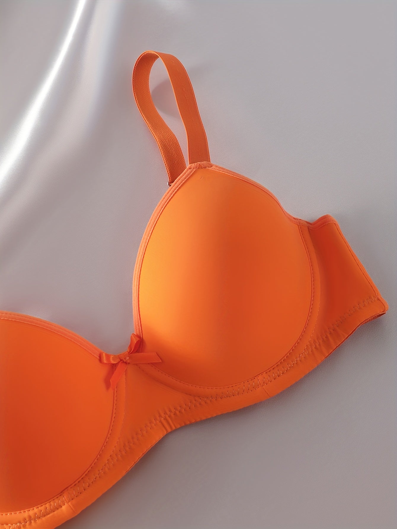 Women's Seamless Underwire Bras Pack of 3 in Black White and Nude