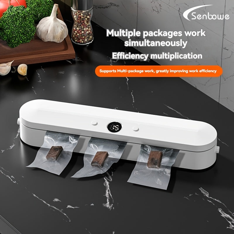 Vacuum Sealing Machine for Food Preservation Dry Wet Snacks Household Use