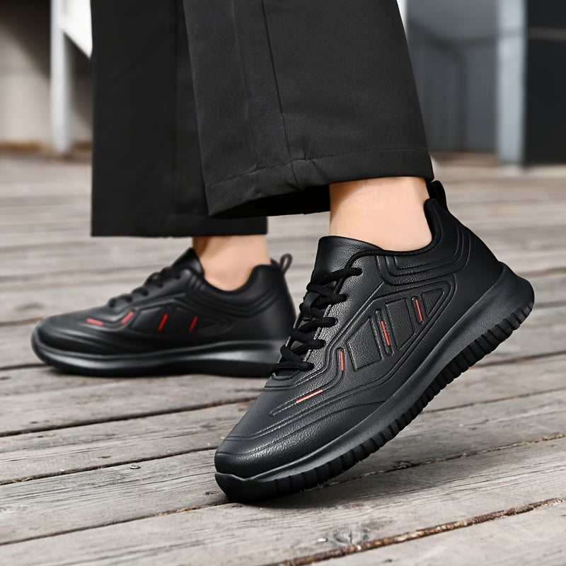 Women's Non-Slip Microfiber Chef Shoes Casual Solid Color All-Season