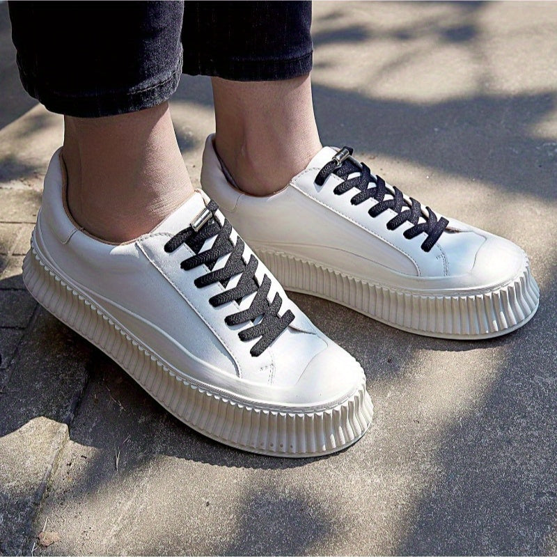 No-Tie Elastic Shoelaces for Kids and Adults, Flexible Easy to Use