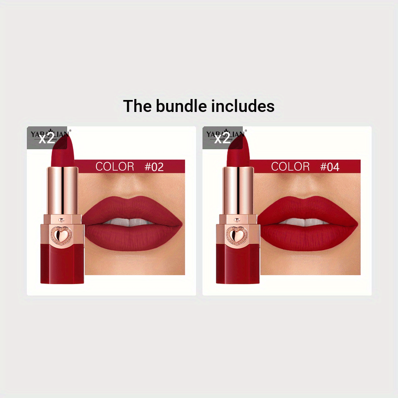 Pintalabios mate para mujer, 12 colores, de larga duración, a prueba de agua, cosméticos para labios