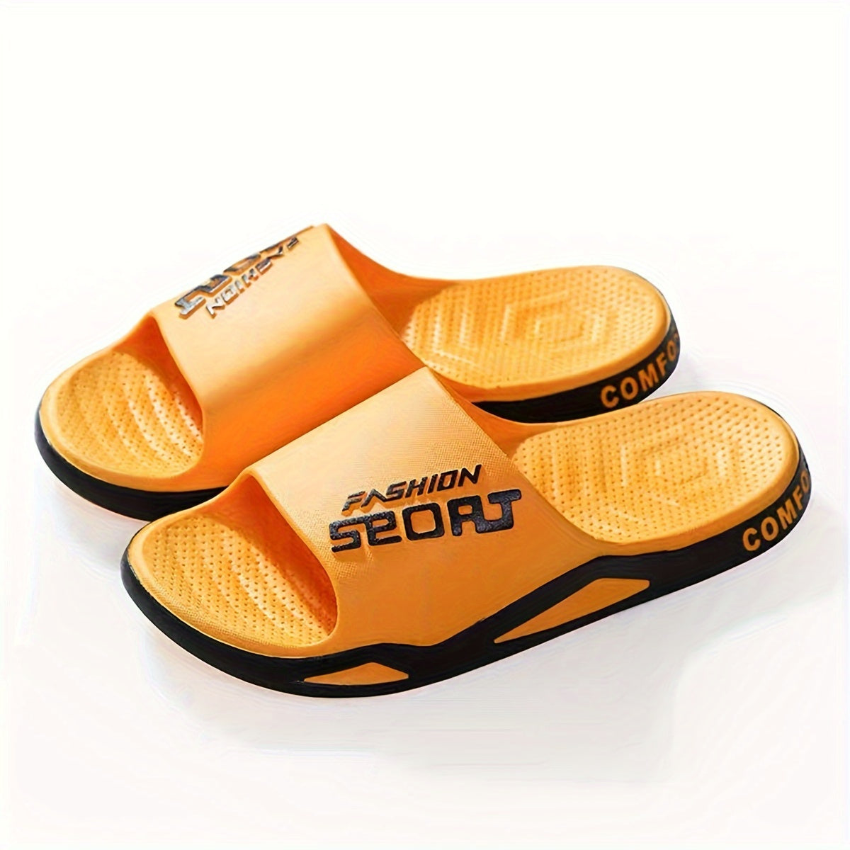 Unisex PVC Slip-On Slides for Indoor Outdoor Beach Summer Non-Slip Durable