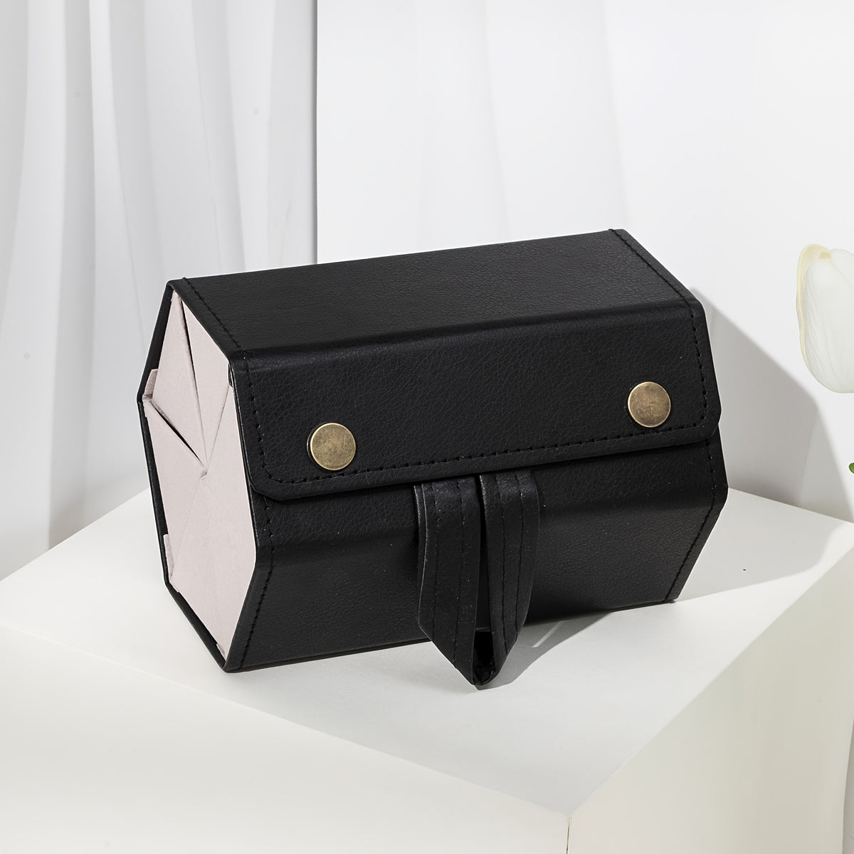 Foldable Eyeglasses Holder Box with 1-6 Slots Portable Storage Case for Men