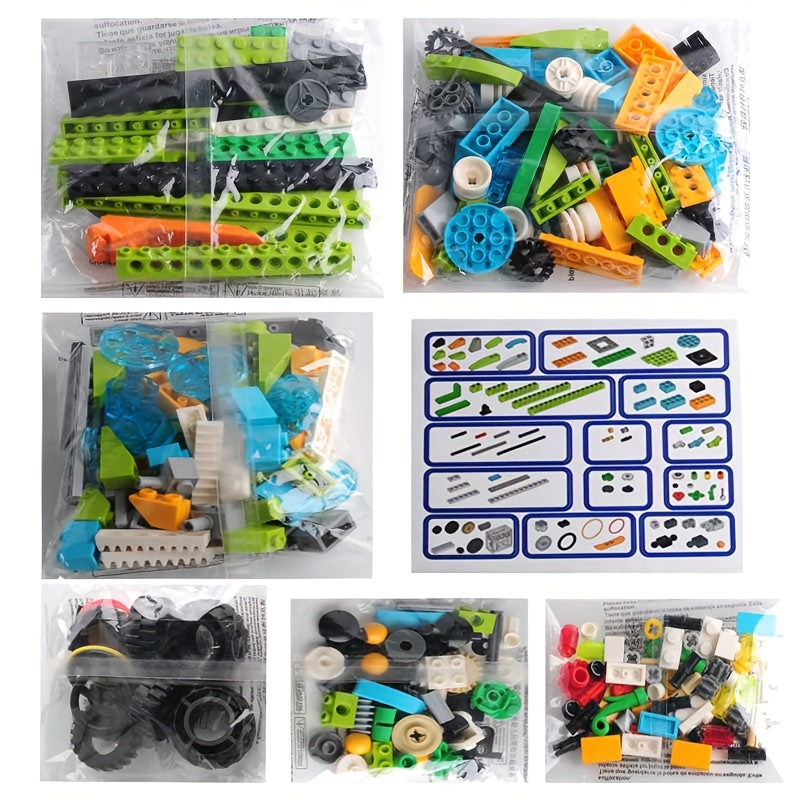 Educational Robotics Kit for Kids Age 3+ with Building Blocks and Storage Box