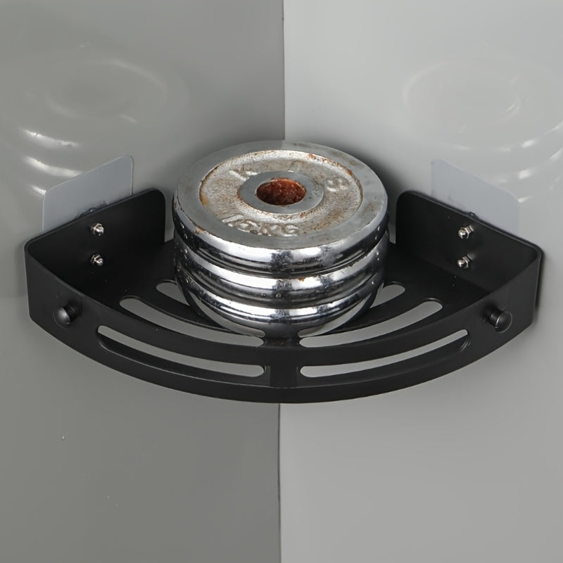 Three Corner Storage Racks Ultra-Durable ABS No Sharp Edges for Bathroom Organization