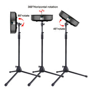 Mini Projector Tripod Stand with Adjustable Floor Height and 360° Rotating Ball Head